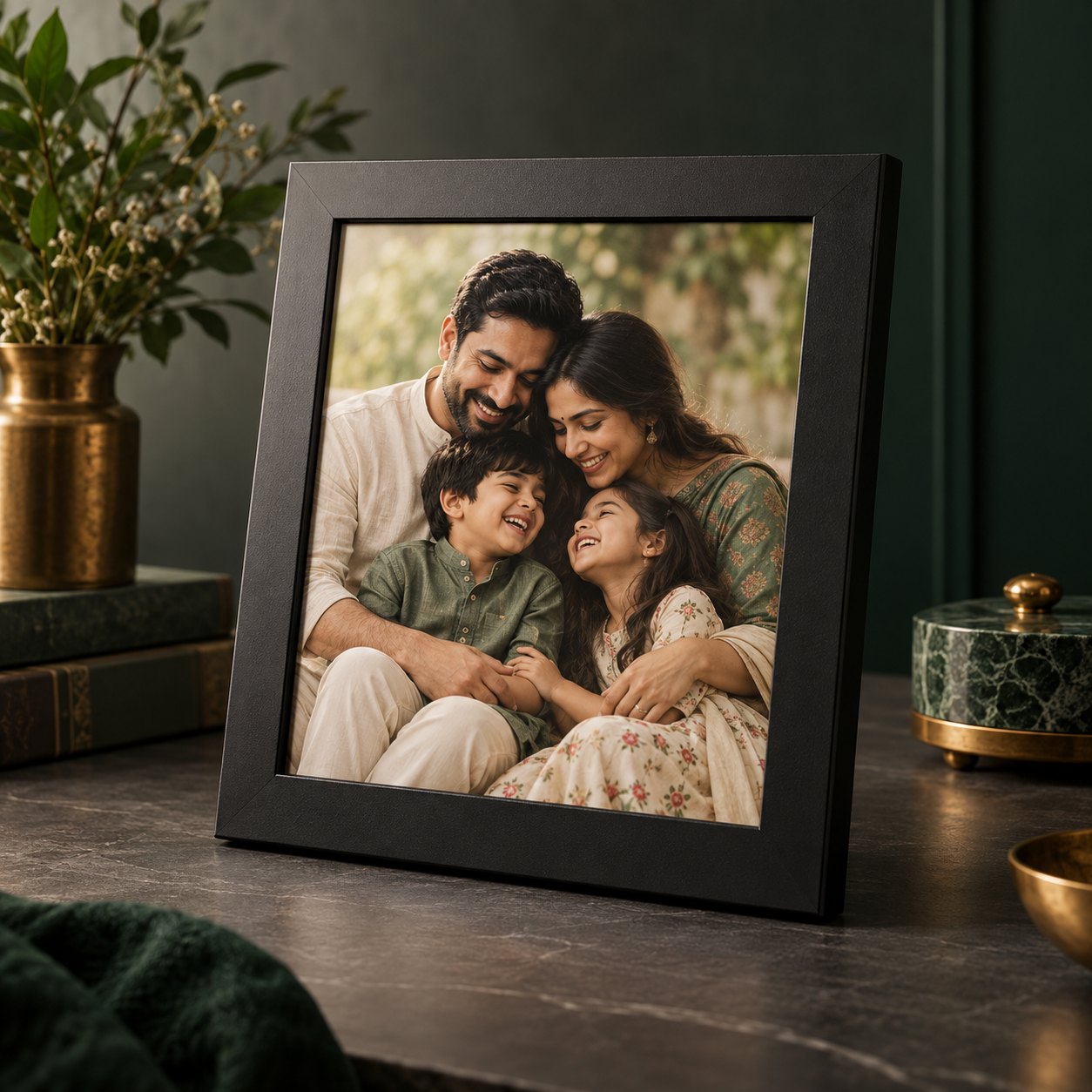 Illustrative photo frame