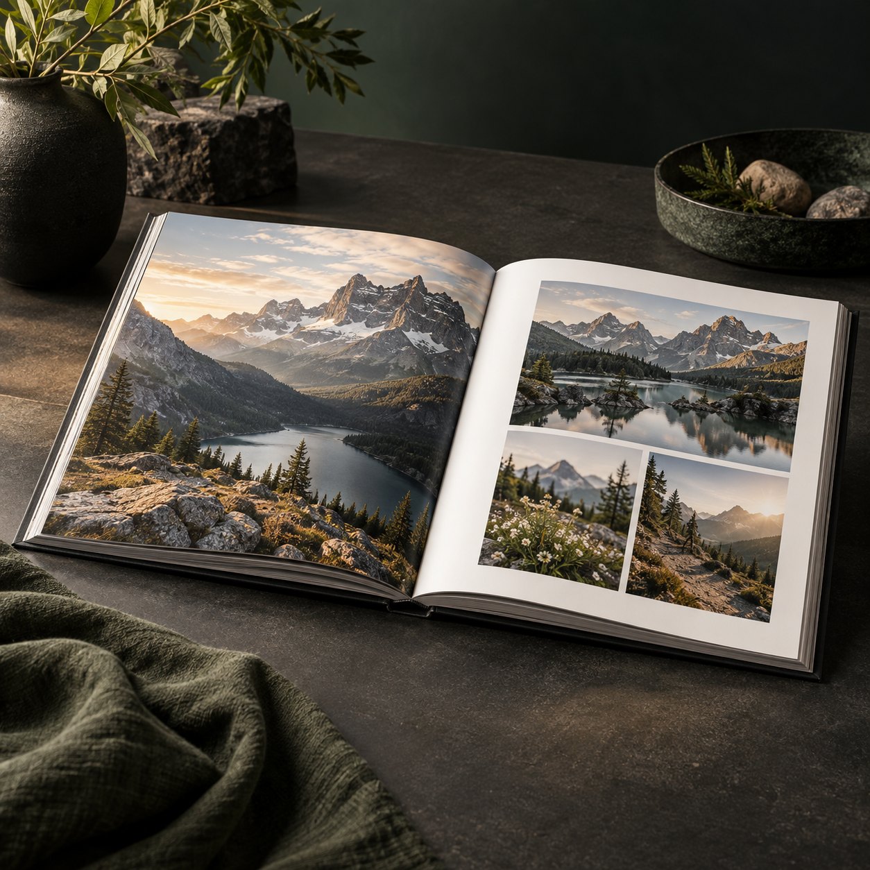 Illustrative travel book