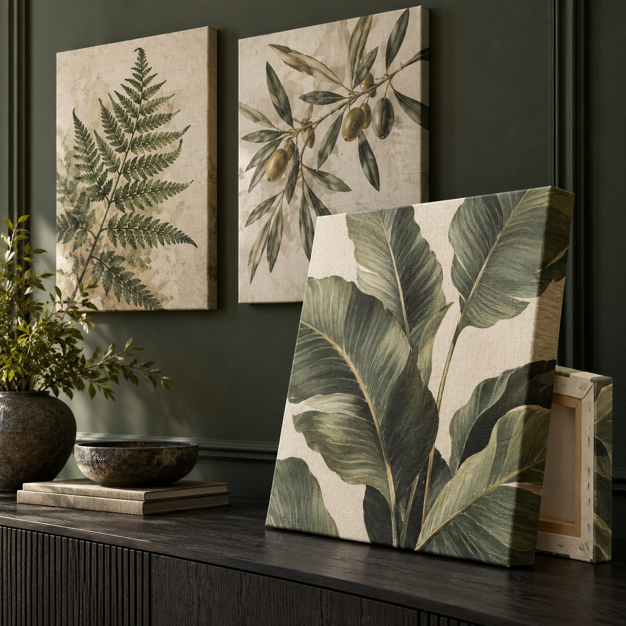 Illustrative canvas print